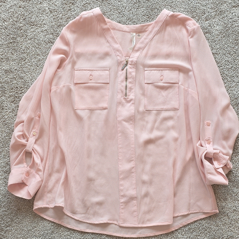 Collection B Light Pink Blouse